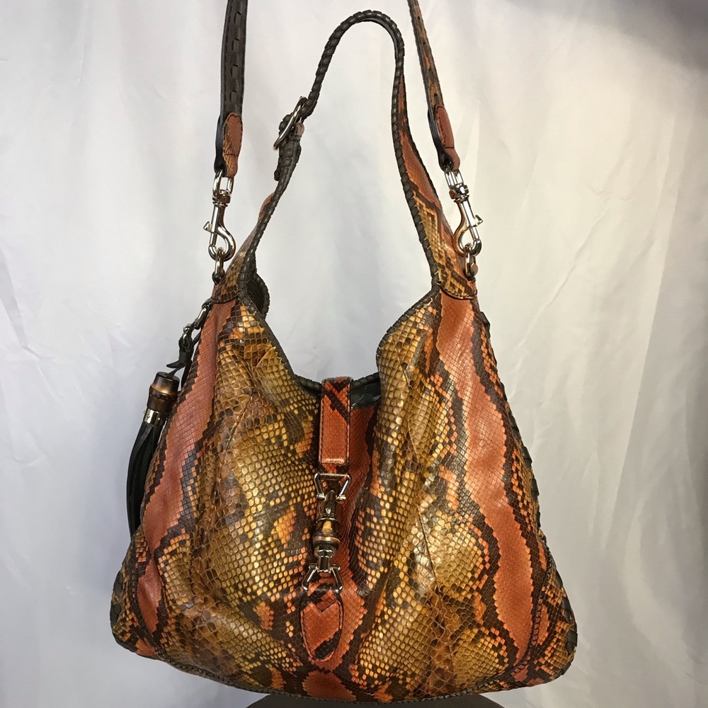 Authentic Gucci Snake Leather Purse - Picture 14 of 16